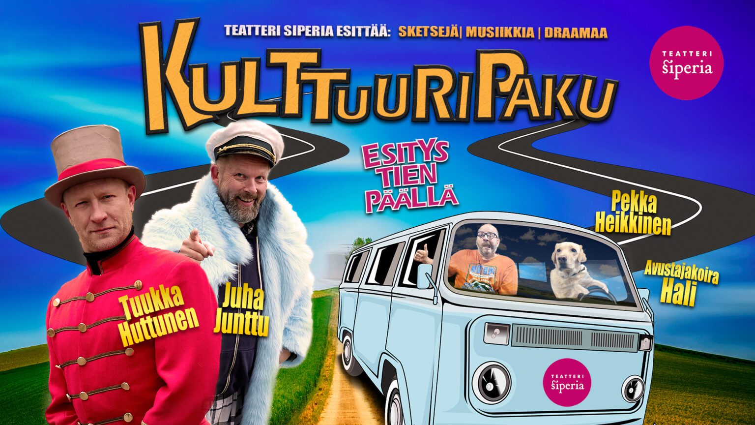 Kulttuuripaku - esitys tien päällä